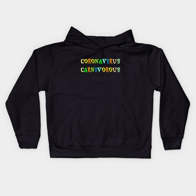 Coronavirus Kids Hoodie by Herbivore Nation - Vegan Gifts